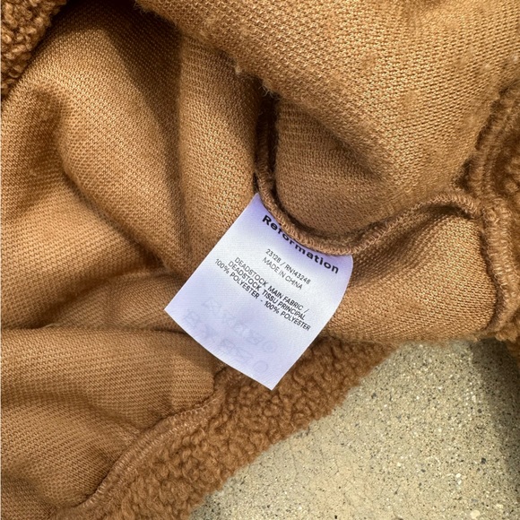 Reformation Bolton Zip Up Jacket - Picture 3 of 5